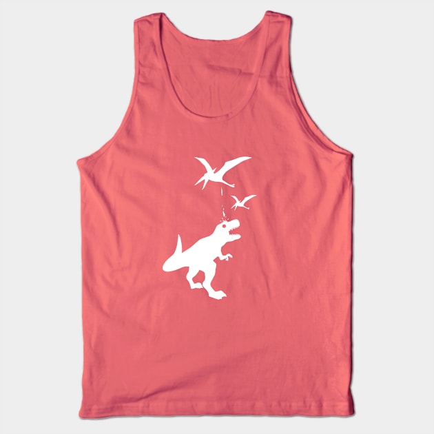 T-Rex life Tank Top by TimAddisonArt